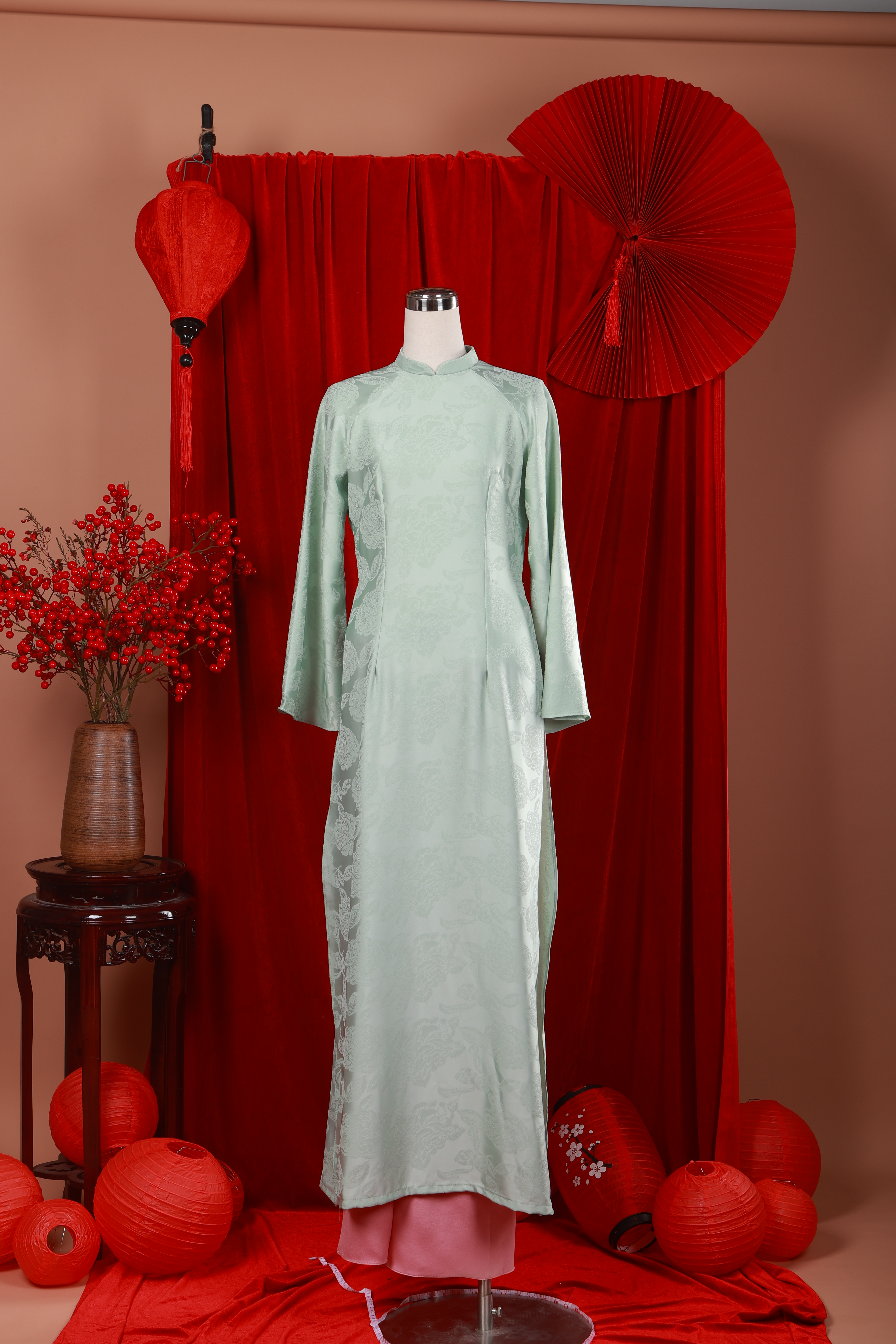 Áo dài Bạch Liên - góc 2/31