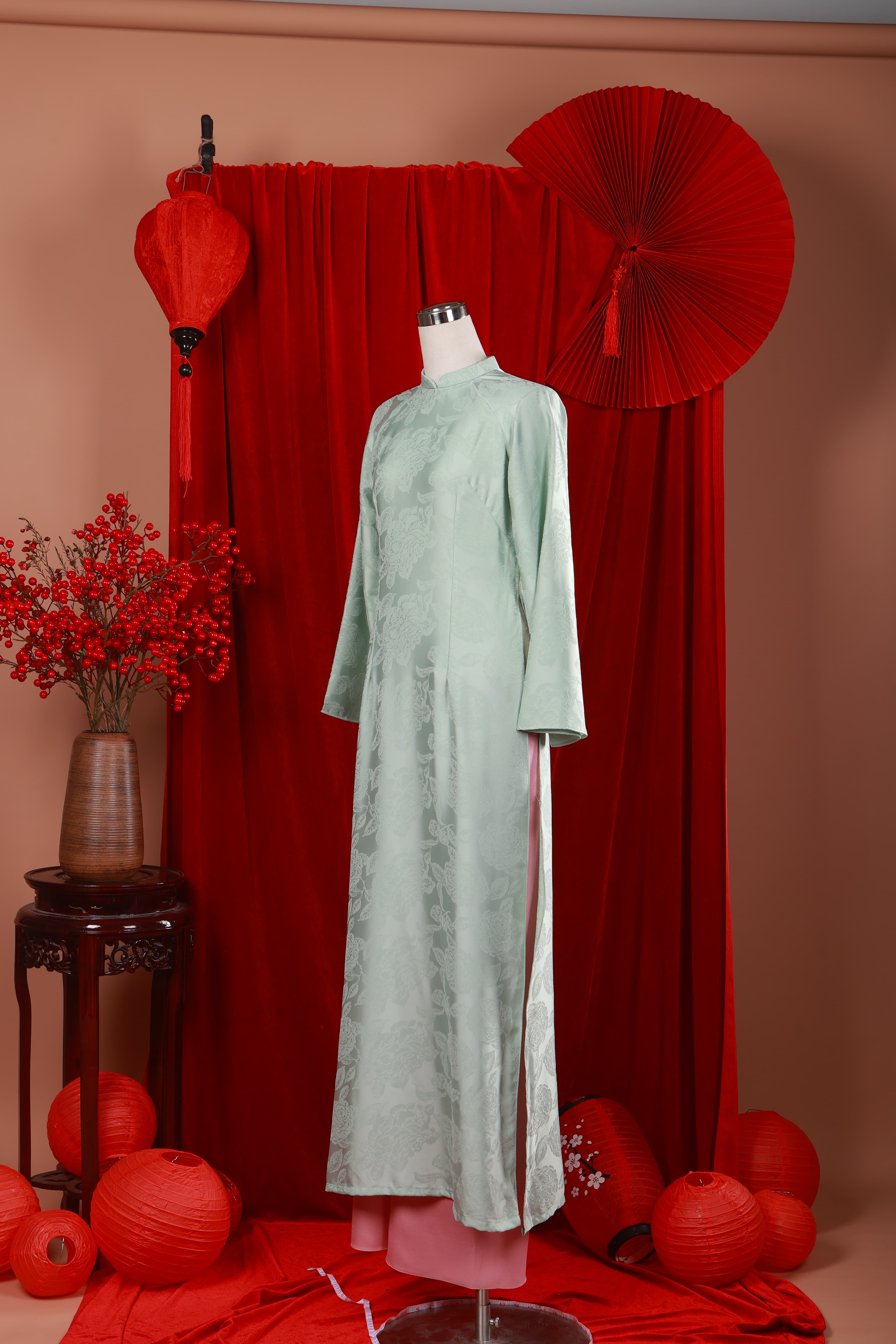 Áo dài Bạch Liên - góc 5/31